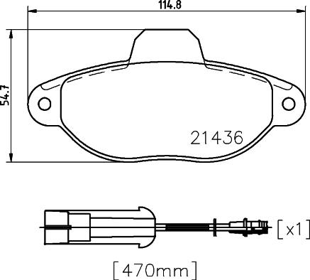 Mintex MDK0020 - Комплект гальм, дисковий гальмівний механізм avtolavka.club