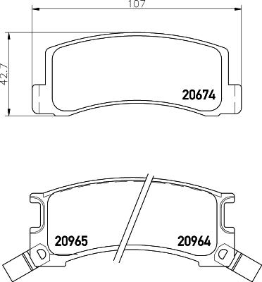 Spidan 30188 - Гальмівні колодки, дискові гальма avtolavka.club