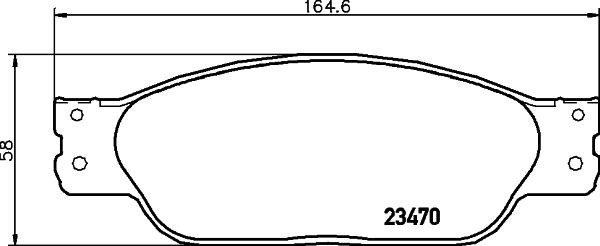 Mintex MDB2670 - Гальмівні колодки, дискові гальма avtolavka.club