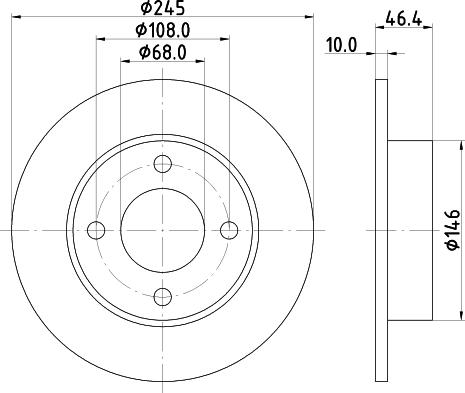 Mintex MDC1159 - Гальмівний диск avtolavka.club