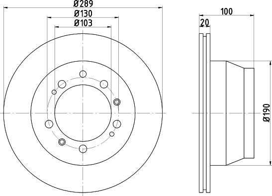 Stellox 6020-3610K-SX - Гальмівний диск avtolavka.club