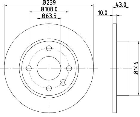 Mintex MDK0017 - Комплект гальм, дисковий гальмівний механізм avtolavka.club