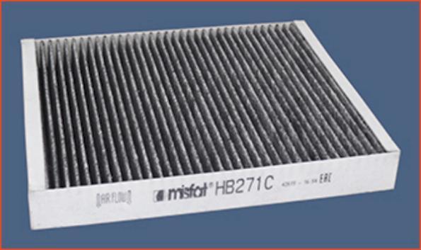 MISFAT HB271C - Фільтр, повітря у внутрішній простір avtolavka.club