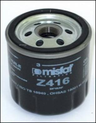 MISFAT Z416 - Масляний фільтр avtolavka.club