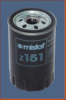 MISFAT Z151 - Масляний фільтр avtolavka.club