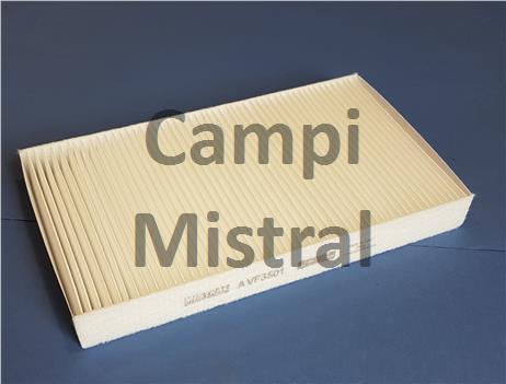 Mistral Filter AVF3501 - Фільтр, повітря у внутрішній простір avtolavka.club