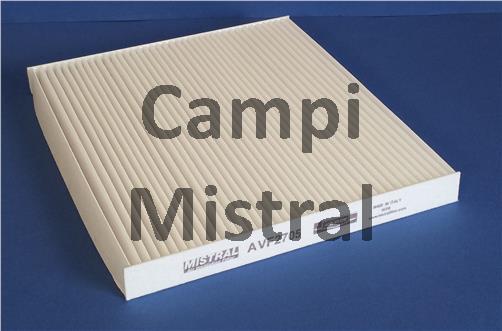 Mistral Filter AVF2705 - Фільтр, повітря у внутрішній простір avtolavka.club