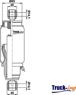 Montcada 0194530 - Гаситель, кріплення кабіни avtolavka.club