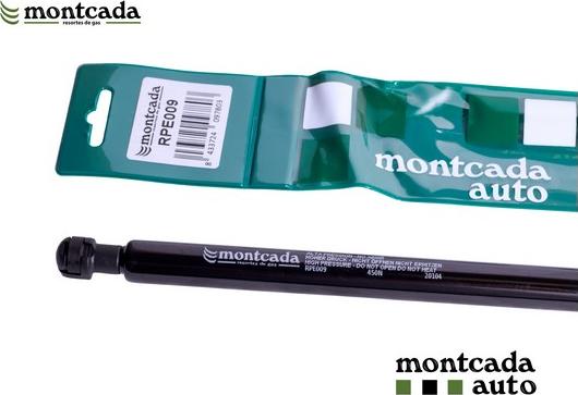 Montcada RPE009 - Газова пружина, кришка багажник avtolavka.club