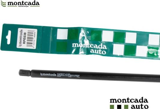 Montcada RPE038 - Газова пружина, кришка багажник avtolavka.club