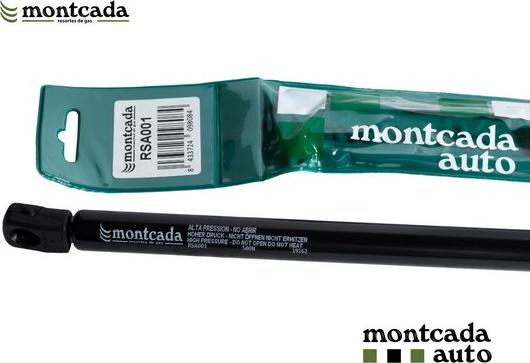 Montcada RSA001 - Газова пружина, кришка багажник avtolavka.club