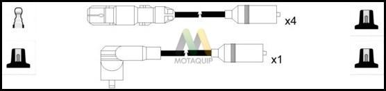 Motaquip LDRL613 - Комплект проводів запалювання avtolavka.club