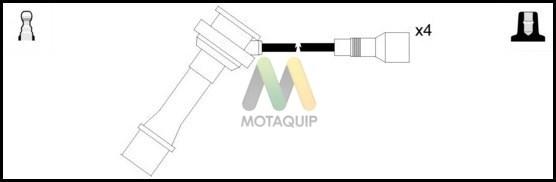 Motaquip LDRL1456 - Комплект проводів запалювання avtolavka.club