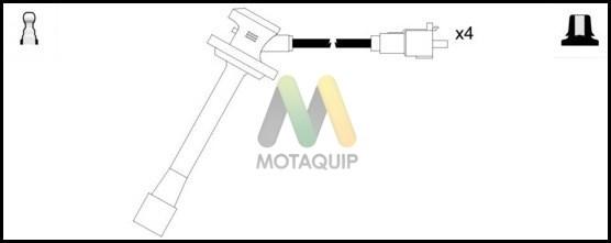 Motaquip LDRL1428 - Комплект проводів запалювання avtolavka.club