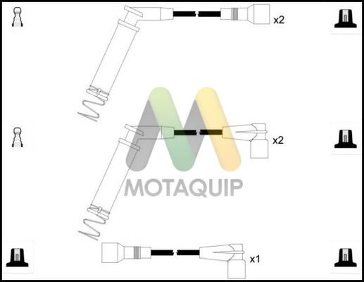 Motaquip LDRL1588 - Комплект проводів запалювання avtolavka.club