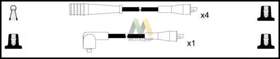 Motaquip LDRL1532 - Комплект проводів запалювання avtolavka.club