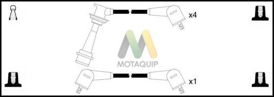 Motaquip LDRL1537 - Комплект проводів запалювання avtolavka.club