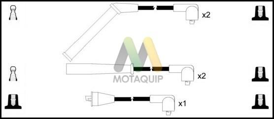 Motaquip LDRL1572 - Комплект проводів запалювання avtolavka.club