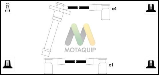 Motaquip LDRL1699 - Комплект проводів запалювання avtolavka.club