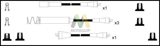 Motaquip LDRL1680 - Комплект проводів запалювання avtolavka.club