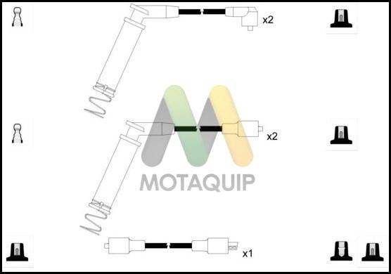 Motaquip LDRL1004 - Комплект проводів запалювання avtolavka.club