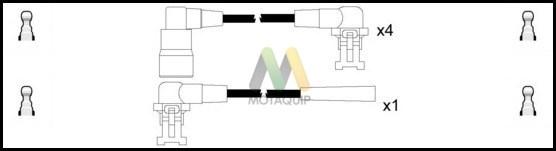 Motaquip LDRL1029 - Комплект проводів запалювання avtolavka.club