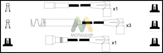 Motaquip LDRL1119 - Комплект проводів запалювання avtolavka.club