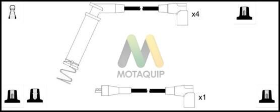 Motaquip LDRL1126 - Комплект проводів запалювання avtolavka.club