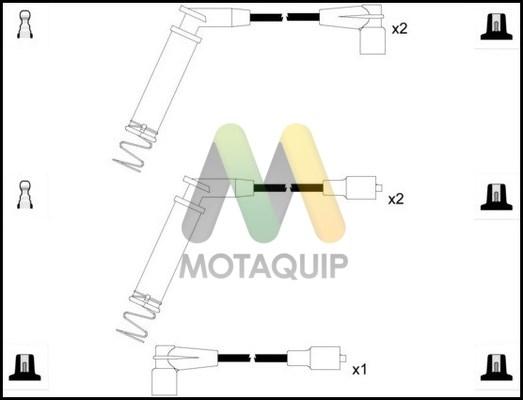 Motaquip LDRL1843 - Комплект проводів запалювання avtolavka.club