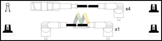 Motaquip LDRL1801 - Комплект проводів запалювання avtolavka.club