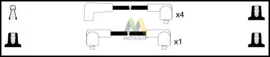 Motaquip LDRL1816 - Комплект проводів запалювання avtolavka.club