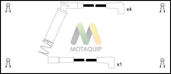 Motaquip LDRL1818 - Комплект проводів запалювання avtolavka.club