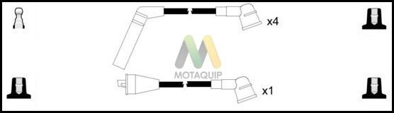 Motaquip LDRL1830 - Комплект проводів запалювання avtolavka.club