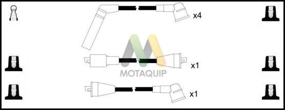 Motaquip LDRL1348 - Комплект проводів запалювання avtolavka.club