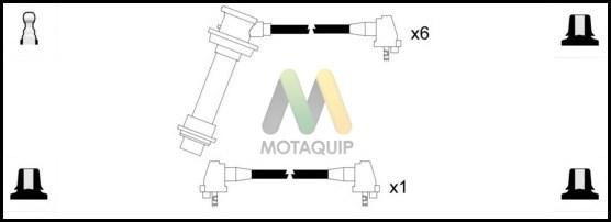 Motaquip LDRL1355 - Комплект проводів запалювання avtolavka.club