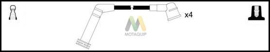 Motaquip LDRL1385 - Комплект проводів запалювання avtolavka.club