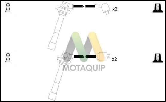 Motaquip LDRL1380 - Комплект проводів запалювання avtolavka.club