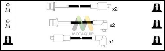 Motaquip LDRL1383 - Комплект проводів запалювання avtolavka.club