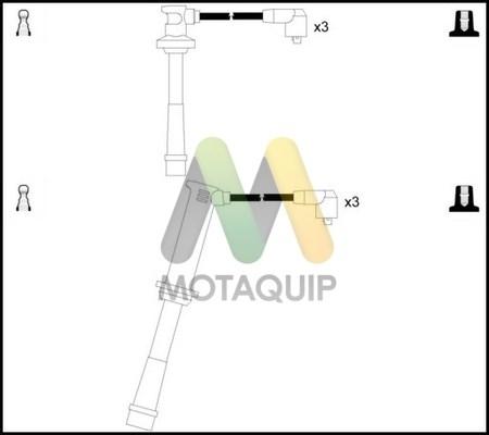 Motaquip LDRL1251 - Комплект проводів запалювання avtolavka.club