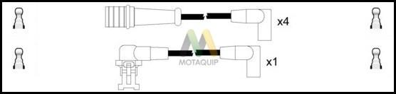 Motaquip LDRL1205 - Комплект проводів запалювання avtolavka.club