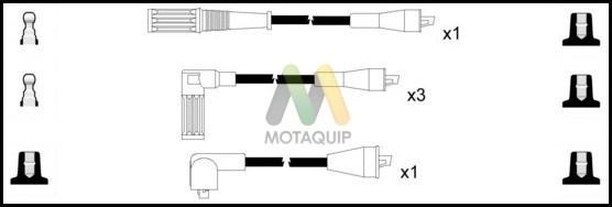 Motaquip LDRL1215 - Комплект проводів запалювання avtolavka.club