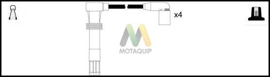 Motaquip LDRL1220 - Комплект проводів запалювання avtolavka.club