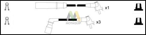 Motaquip LDRL1798 - Комплект проводів запалювання avtolavka.club