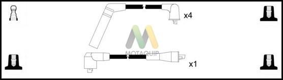 Motaquip LDRL1714 - Комплект проводів запалювання avtolavka.club