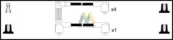 Motaquip LDRL1731 - Комплект проводів запалювання avtolavka.club