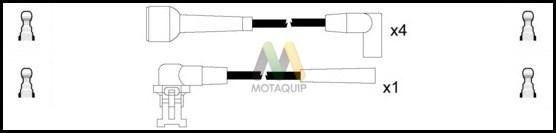 Motaquip LDRL1738 - Комплект проводів запалювання avtolavka.club