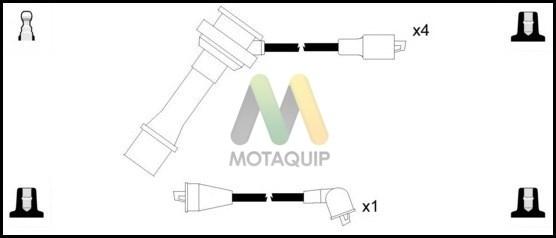 Motaquip LDRL1776 - Комплект проводів запалювання avtolavka.club