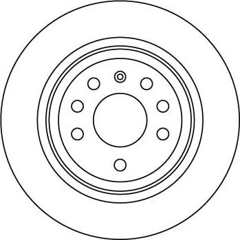 BOSCH 986479142 - Гальмівний диск avtolavka.club