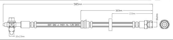 Motaquip LVBH1559 - Гальмівний шланг avtolavka.club