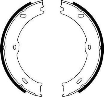 Motaquip LVBS798 - Комплект гальм, ручник, парковка avtolavka.club